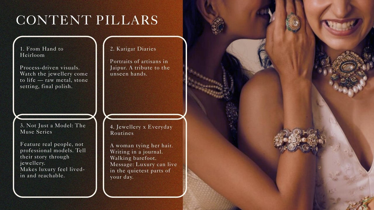 Pure Allure content pillars