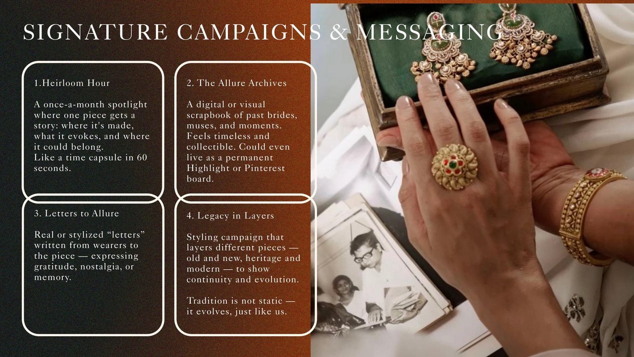 Pure Allure signature campaigns